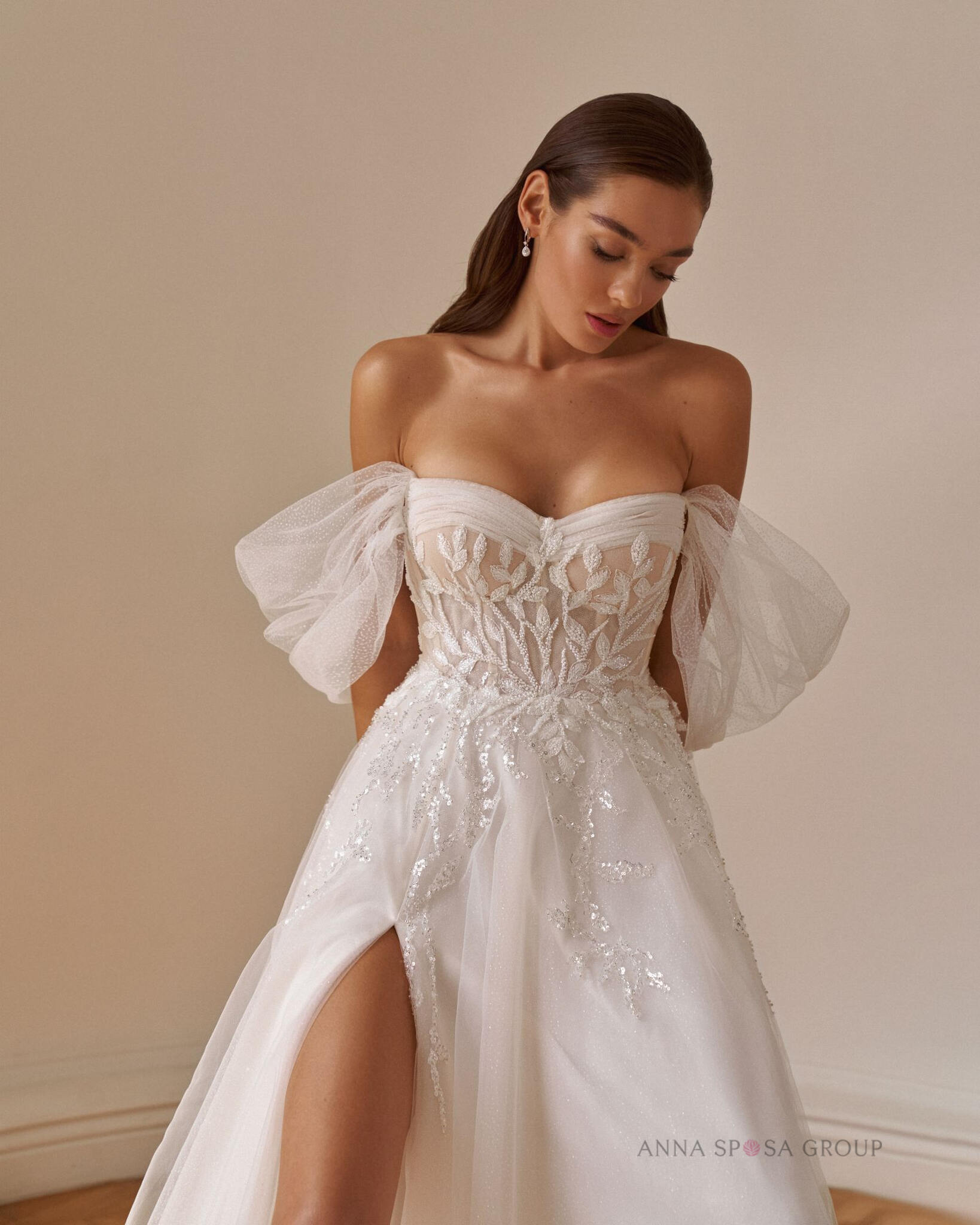 Suknia ślubna Anna Sposa-Iyar-blisko
