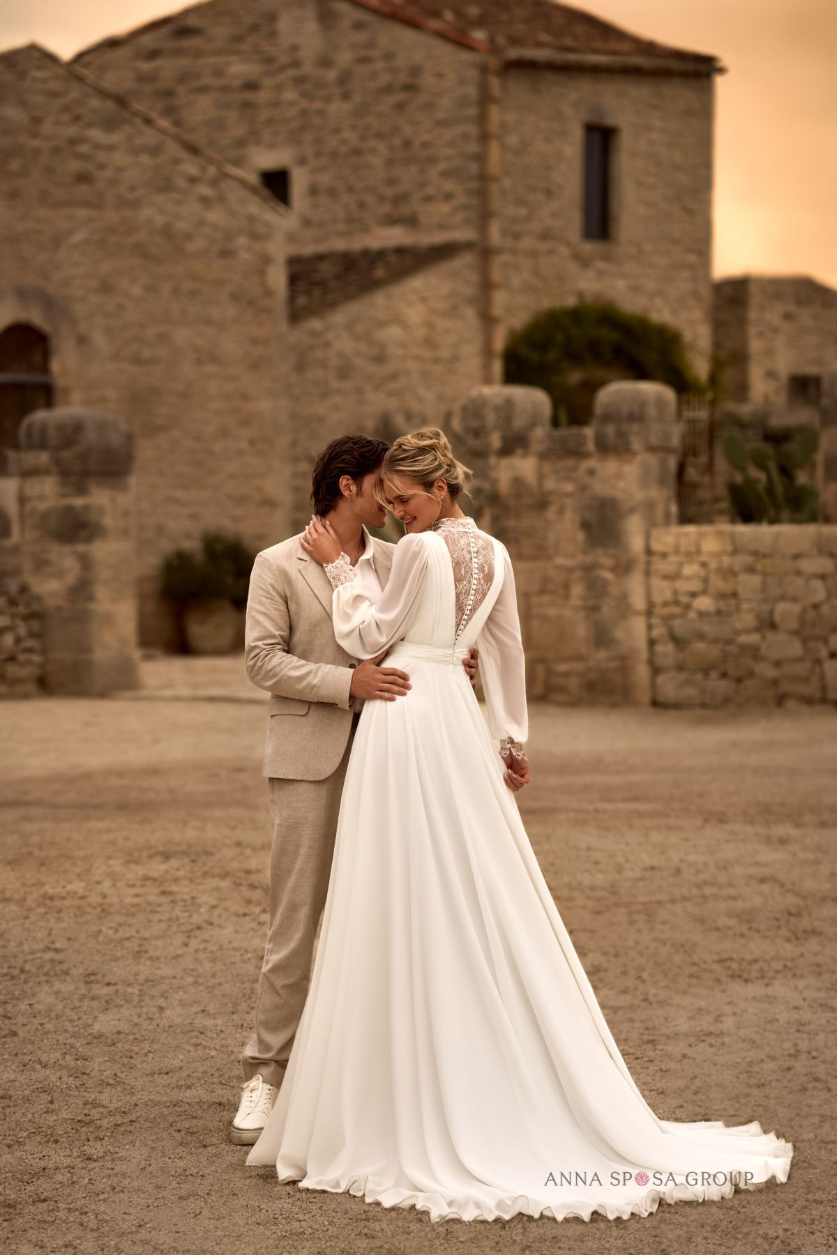 suknia ślubna anna sposa mavis tył