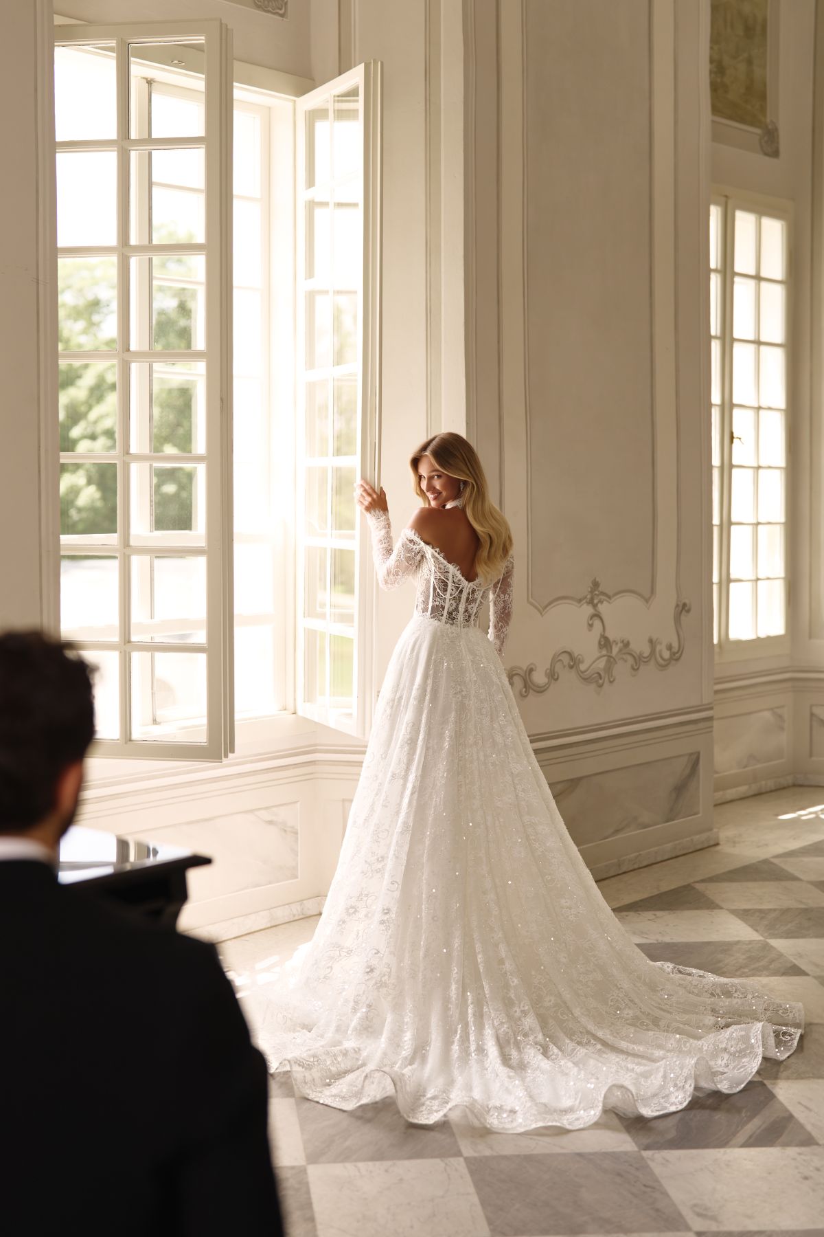 Suknia ślubna Anna Sposa Alligresse ALUETTA tył