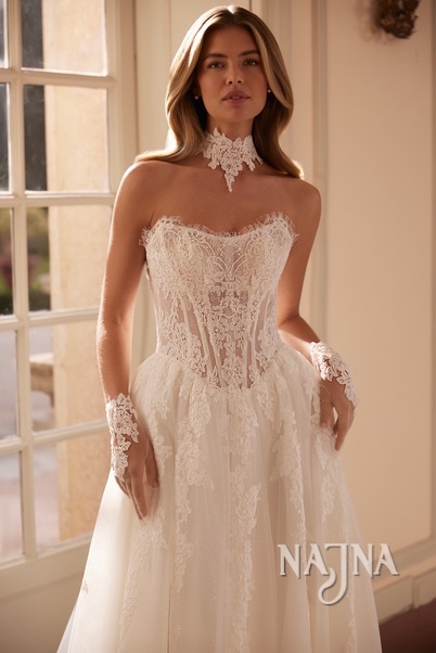 Suknia ślubna Anna Sposa Allegresse MALVIKA blisko w NAJNA WOW