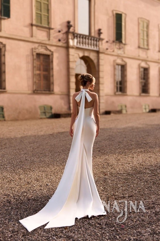 Suknia ślubna Anna Sposa CHEVAL tył w NAJNA WOW