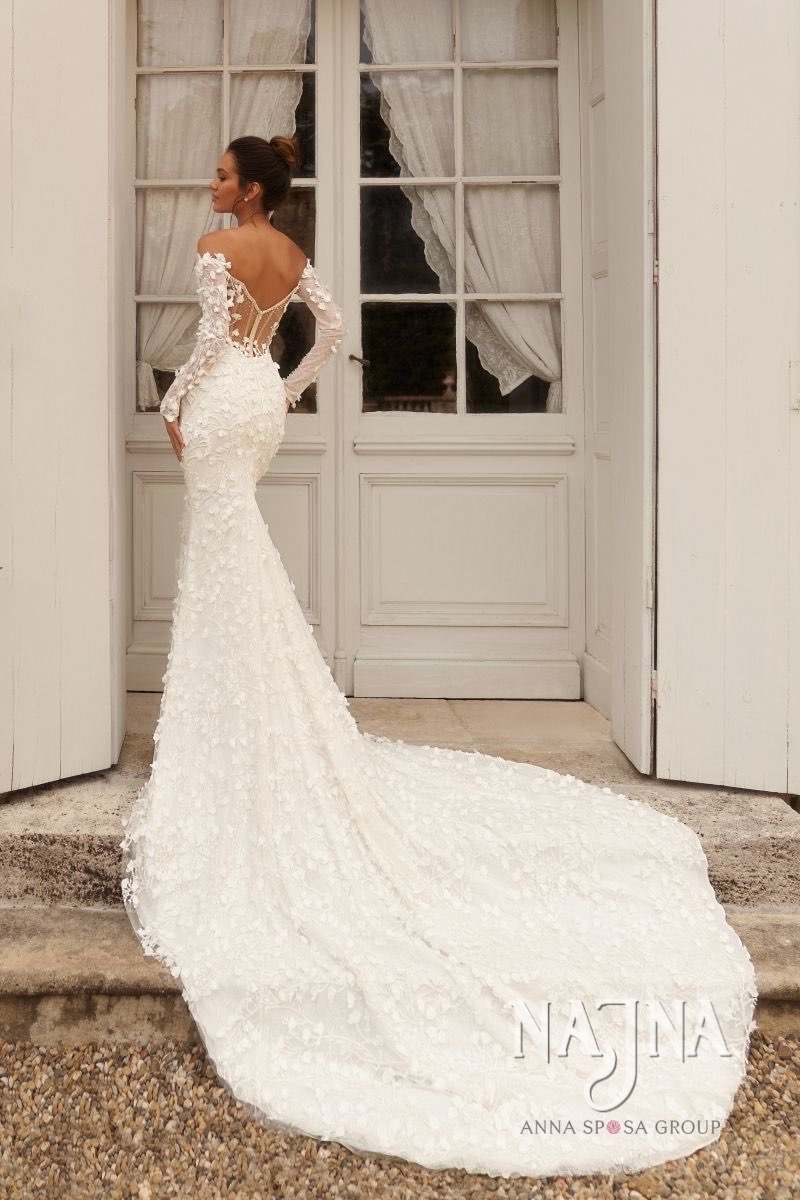 Suknia ślubna Anna Sposa ELFA tył w NAJNA WOW