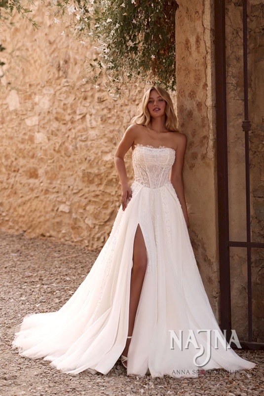 Suknia ślubna Anna Sposa MIKENIA blisko w NAJNA WOW