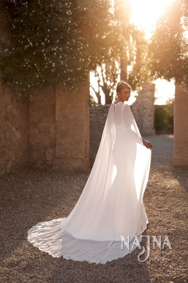 Suknia ślubna Anna Sposa ROSALINA blisko w NAJNA WOW tył w NAJNA WOW