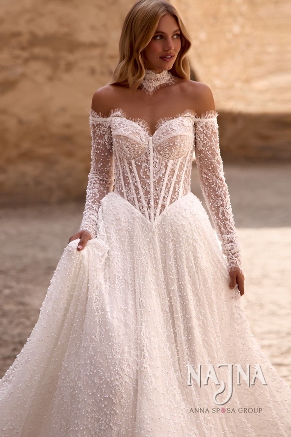 Suknia ślubna Anna Sposa ZORNICA blisko w NAJNA WOW