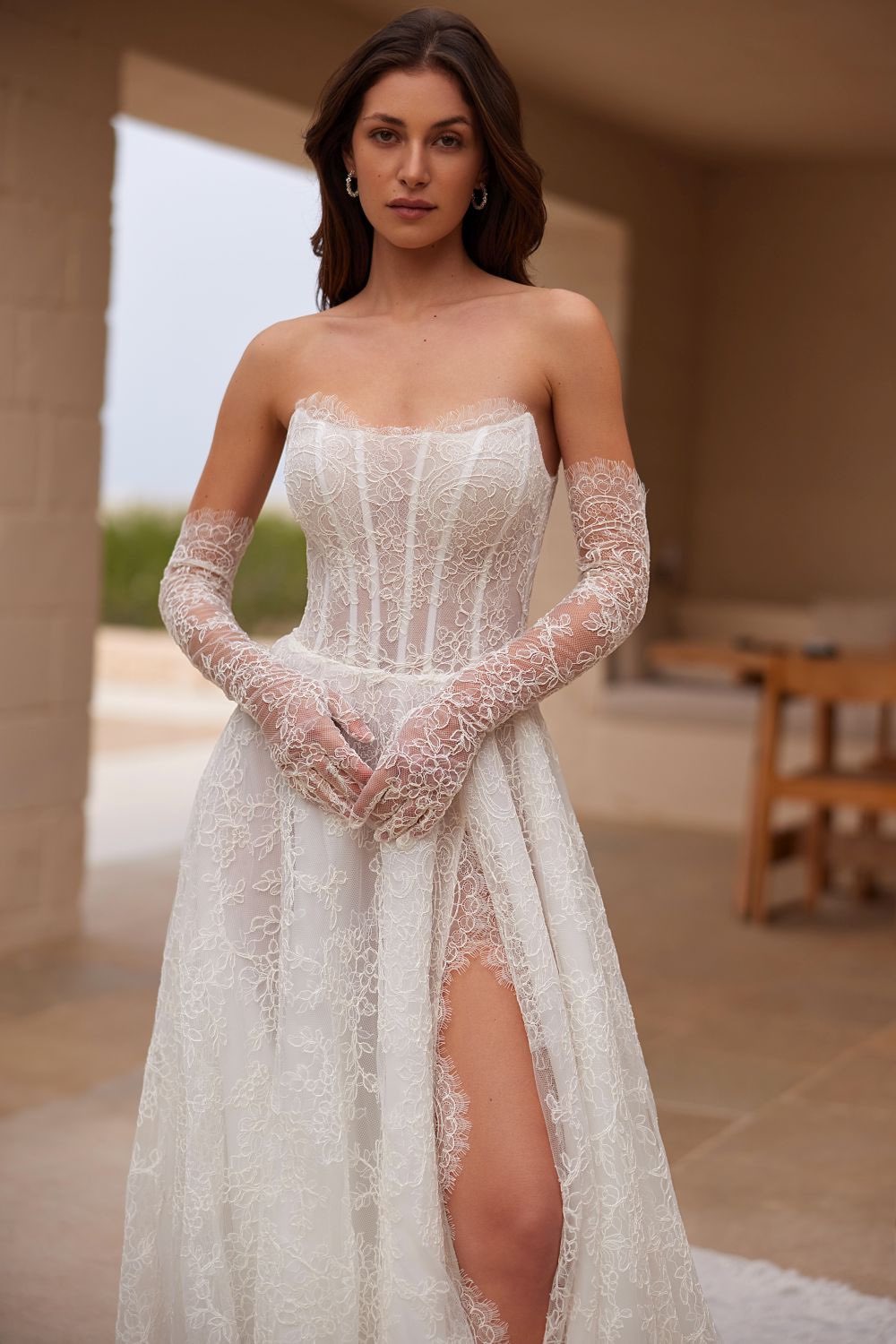 Suknia ślubna Elizabeth 5626 blisko