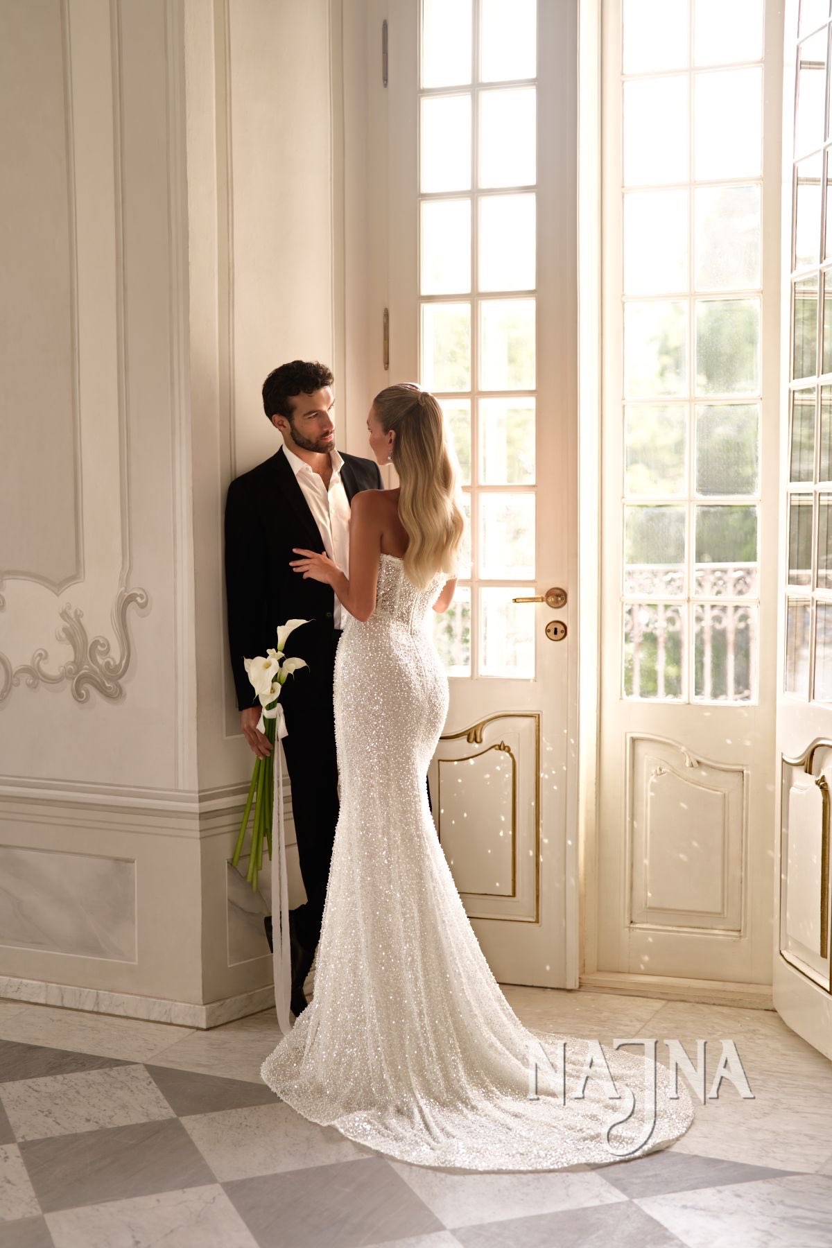 Suknia ślubna Anna Sposa Allegresse KANONISSA tył w Najna WOW