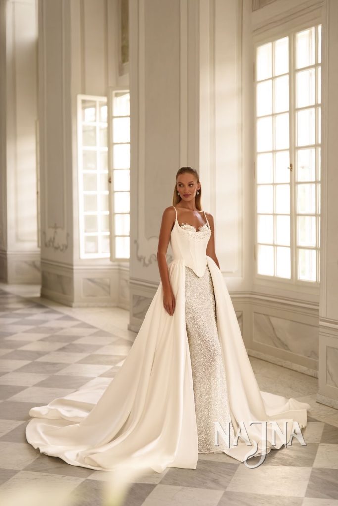 Suknia ślubna Anna Sposa Allegresse KANONISSA z odpinanym trenem