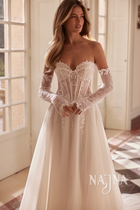 Suknia ślubna Anna Sposa PERLAMURA blisko w NAJNA WOW