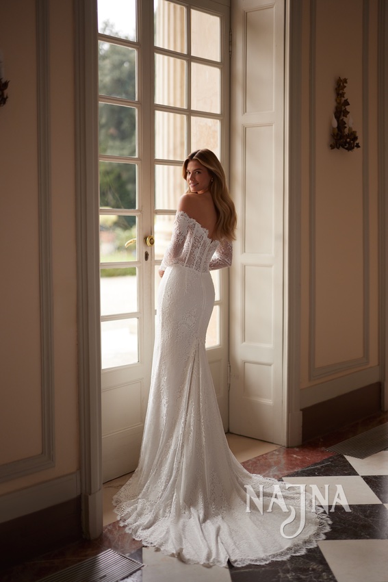 Suknia ślubna Anna Sposa SPARKLE tył w NAJNA WOW