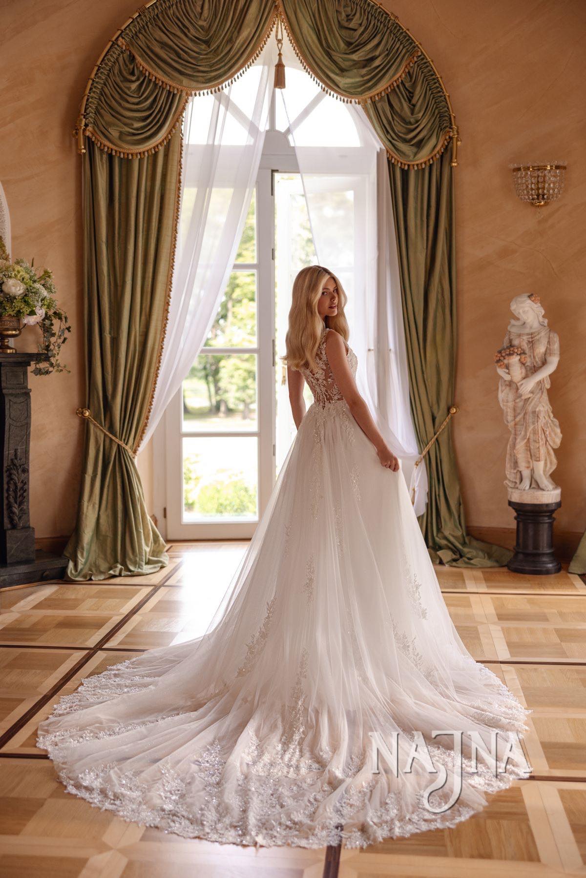 Suknia ślubna Anna Sposa Allegresse ISONA tył w Najna WOW