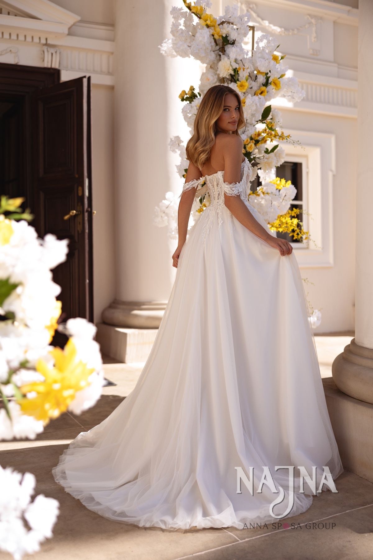 Suknia ślubna Anna Sposa LAYDA tył