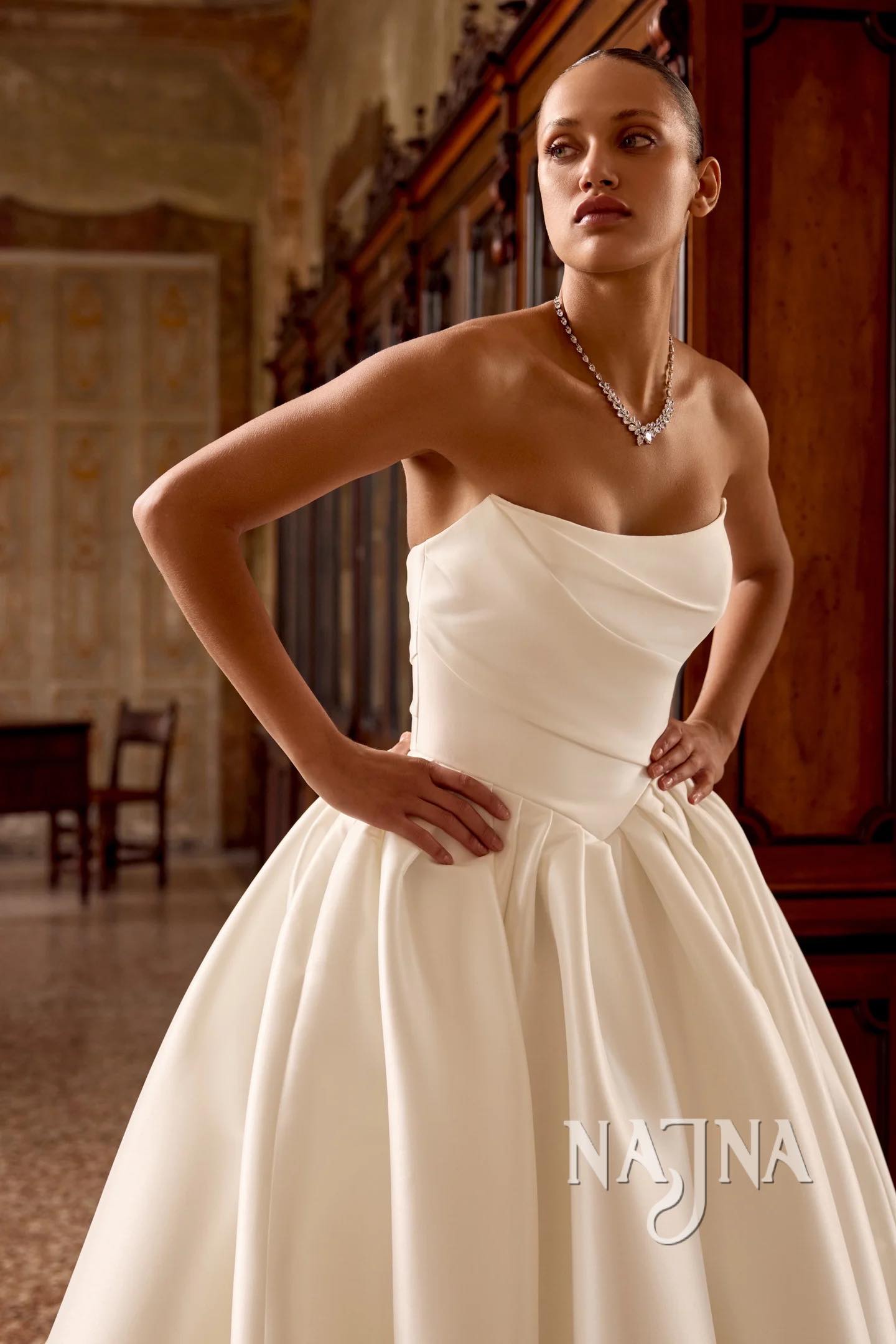 Suknia ślubna Justin Alexander 88436 KELSEY blisko w NAJNA WOW