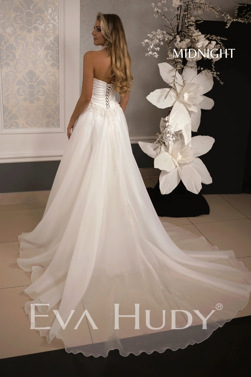 Suknia ślubna Kaledonia MIDNIGHT tył