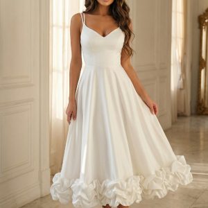 Suknia wieczorowa ANASTAZJA biel