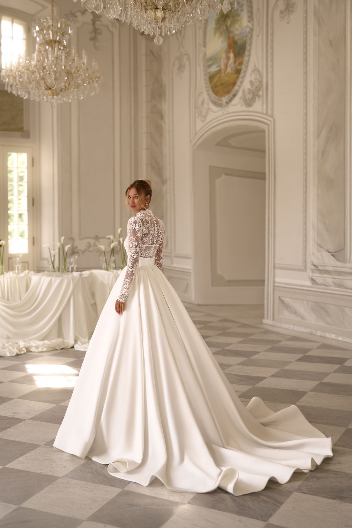 Suknia ślubna Anna Sposa Allegresse CALAYRA tył