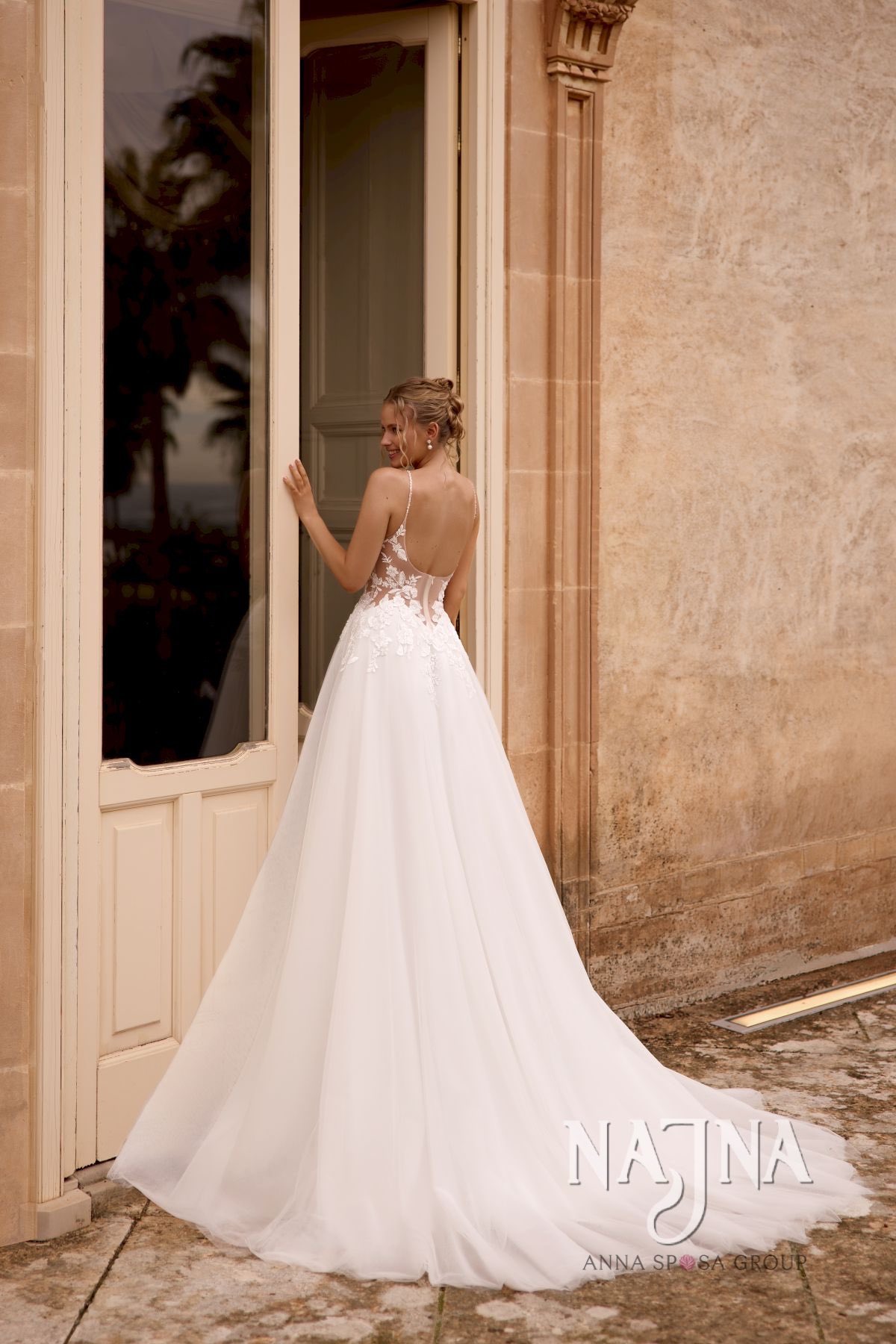 Suknia ślubna Anna Sposa MAJORIA tyl