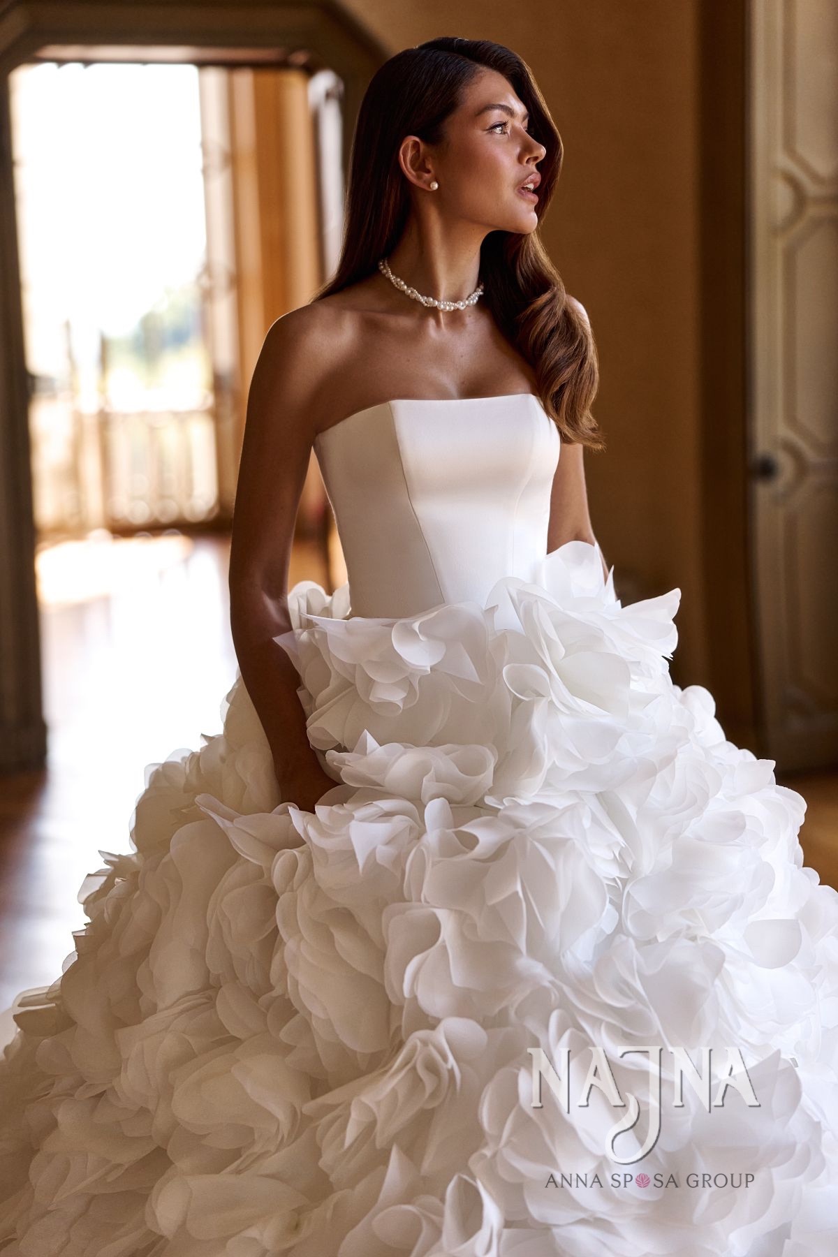 Suknia ślubna Anna Sposa AMUR blisko