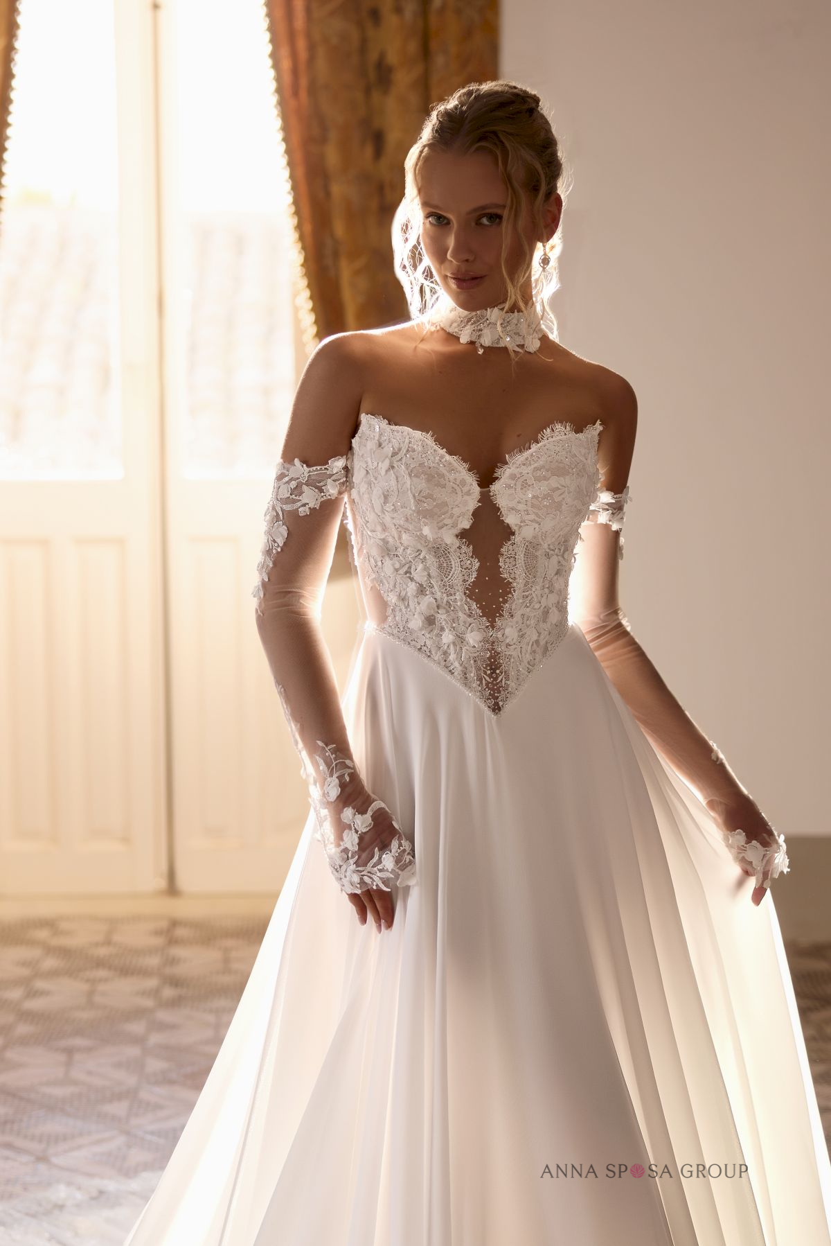 Suknia ślubna Anna Sposa MARINIA blisko