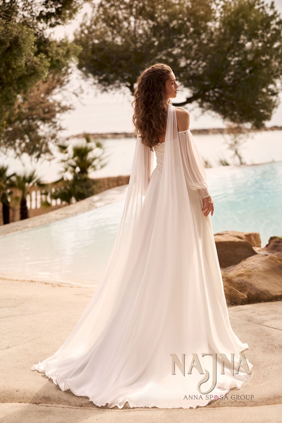 Suknia ślubna Anna Sposa HINNA tył