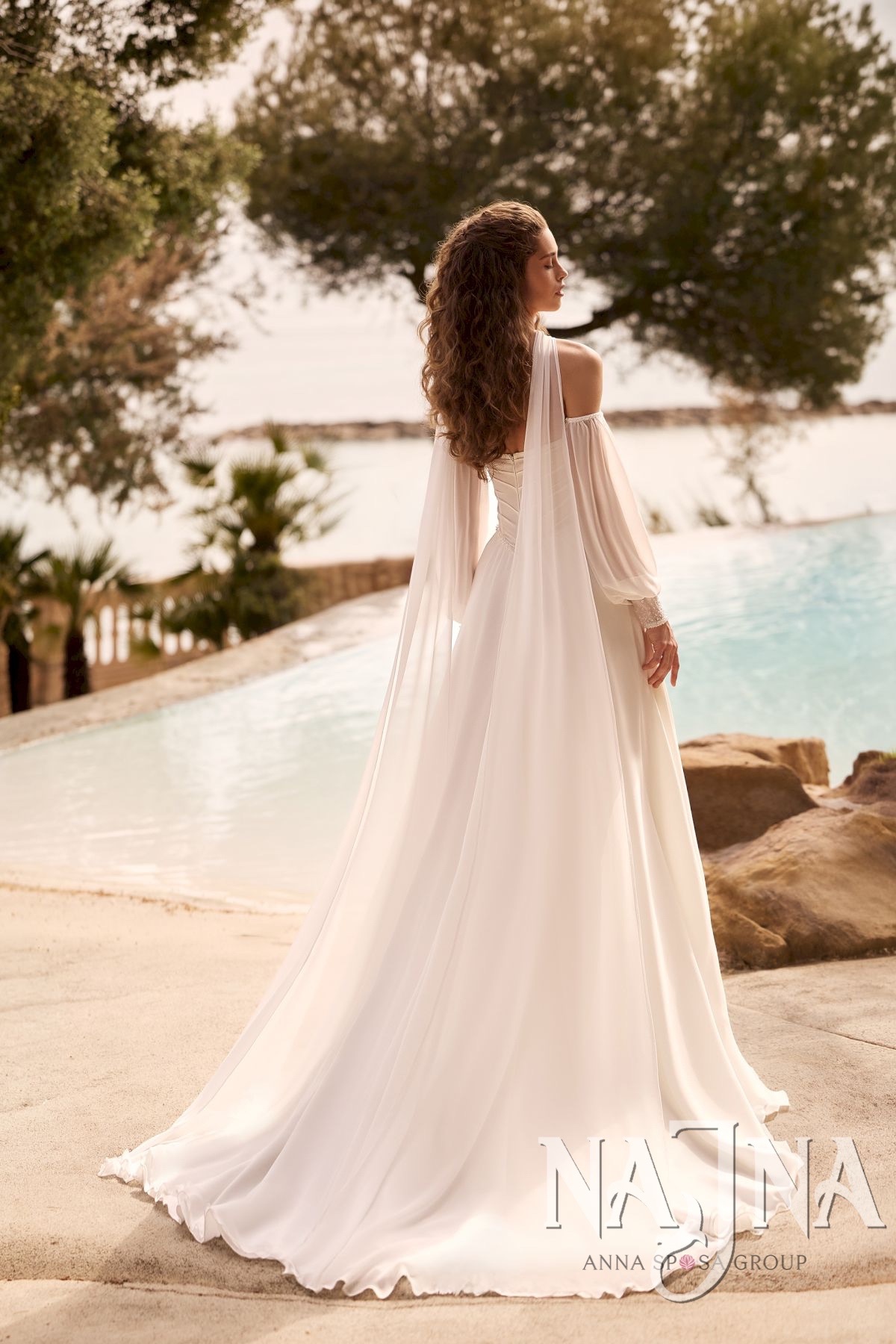 Suknia ślubna Anna Sposa HINNA tył