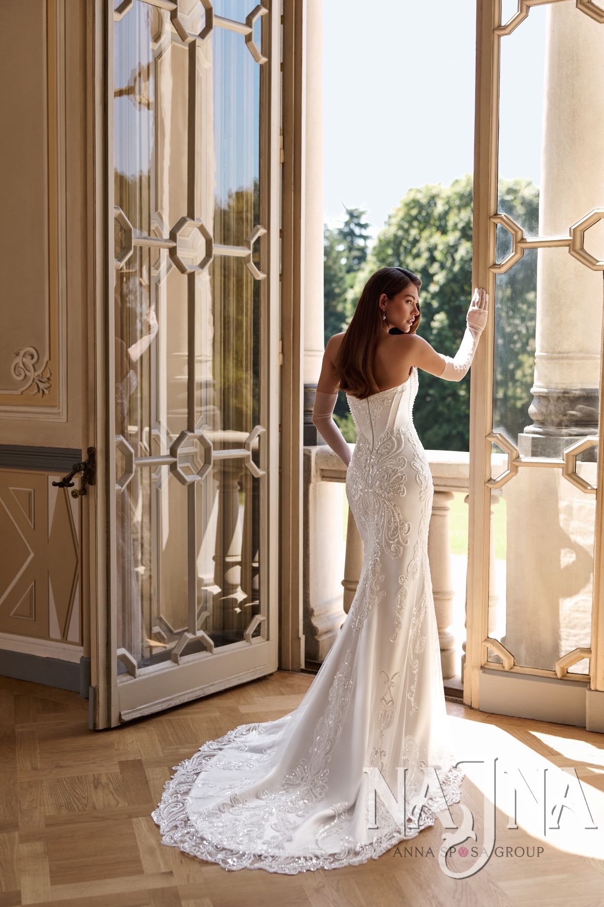 Suknia ślubna Anna Sposa LAYANAL tył