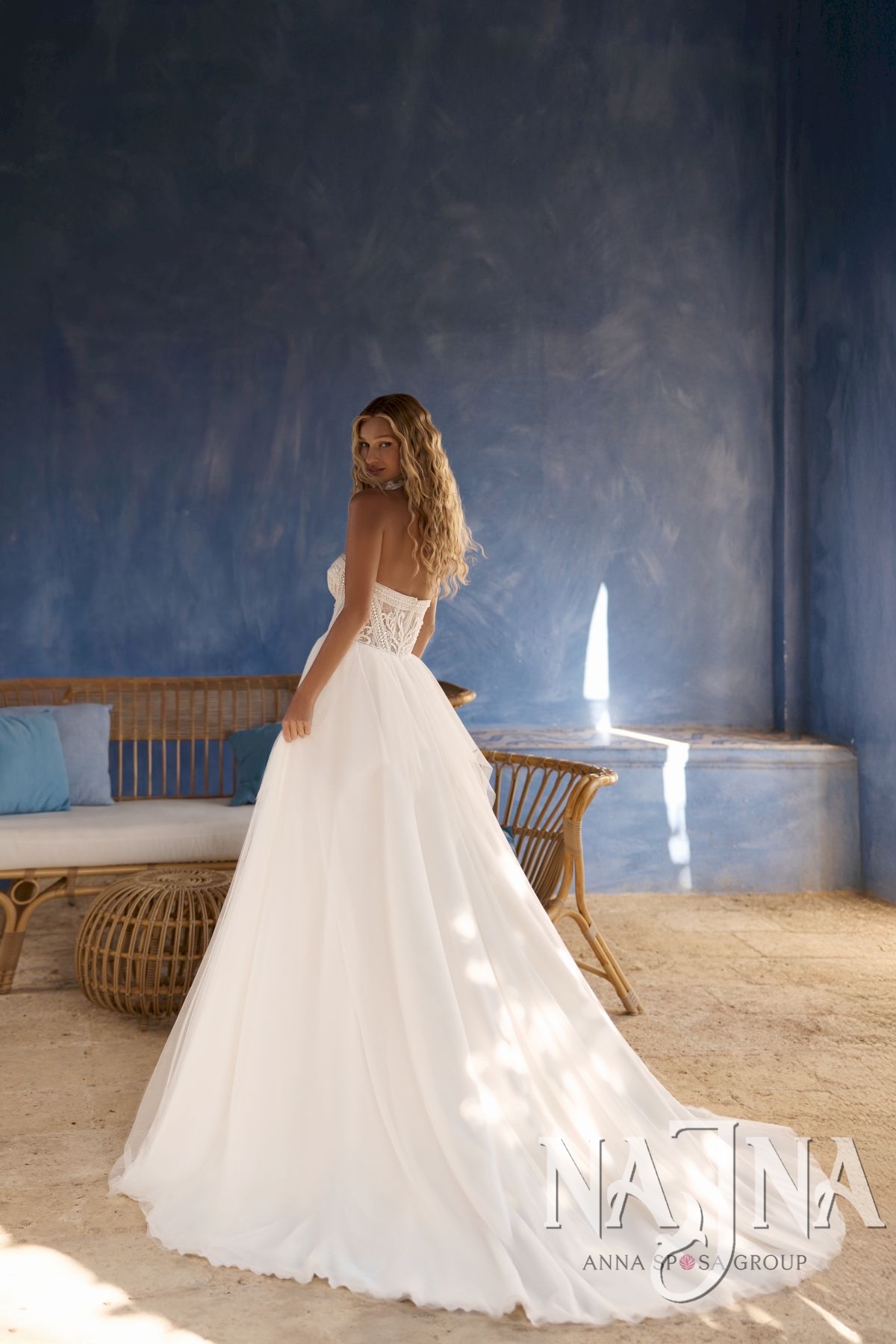 Suknia ślubna Anna Sposa LUCHENA tył